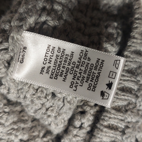 Liz Claiborne Knit Gray Sweater Size XL - Picture 13 of 14